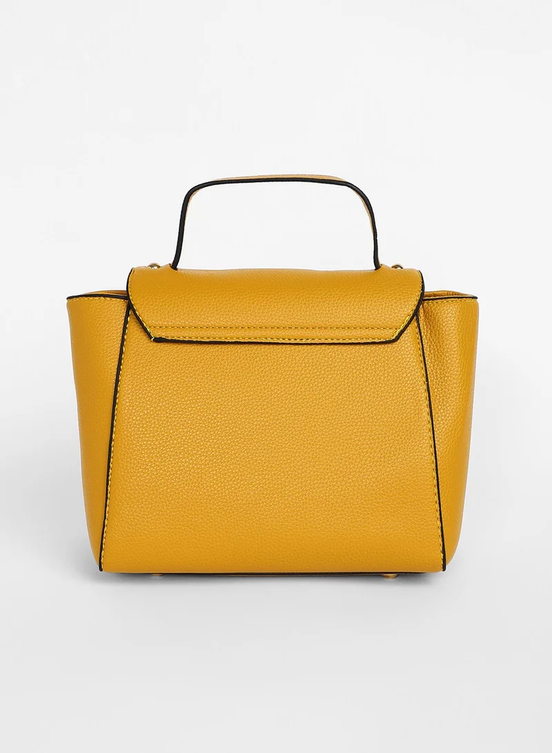 Haute Sauce Women's The Cruise Hand Bag - Mustard Yellow