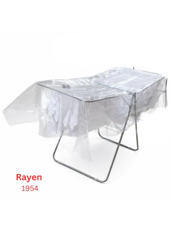 ريان غطاء راين الإسباني المقاوم للماء لمنشر الغسيل – يحمي الملابس من المطر والغبار، بحجم كبير - Image 1