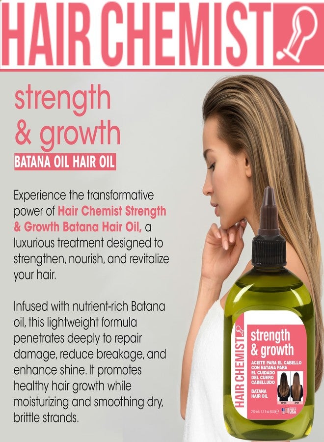 Hair Chemist زيت شعر باتانا من هير كيميست للقوة والنمو 7.1 أونصة - زيت نمو شعر باتانا المغذي - Image 3