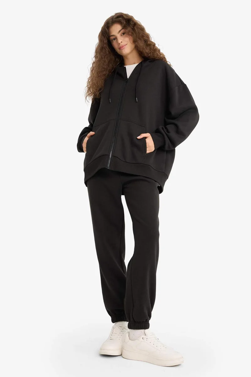 DeFacto Jogger Fit Elastic Banded Leg Thick Fabric Trousers