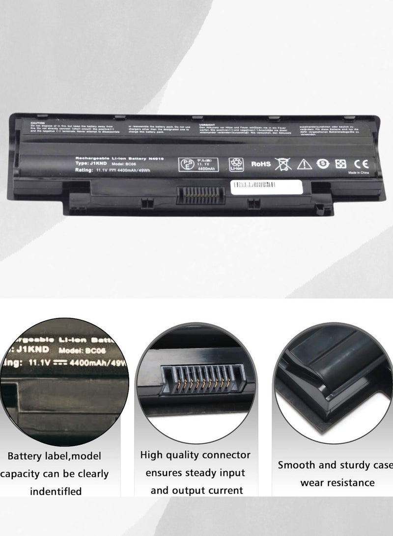 Replacement battery for Dell Inspiron N5010 N5110 N4010 N4050 N7010 N5050 N7110 N4110 4010 Vostro 1540, 1550, 3550, 3750 Battery - Image 4