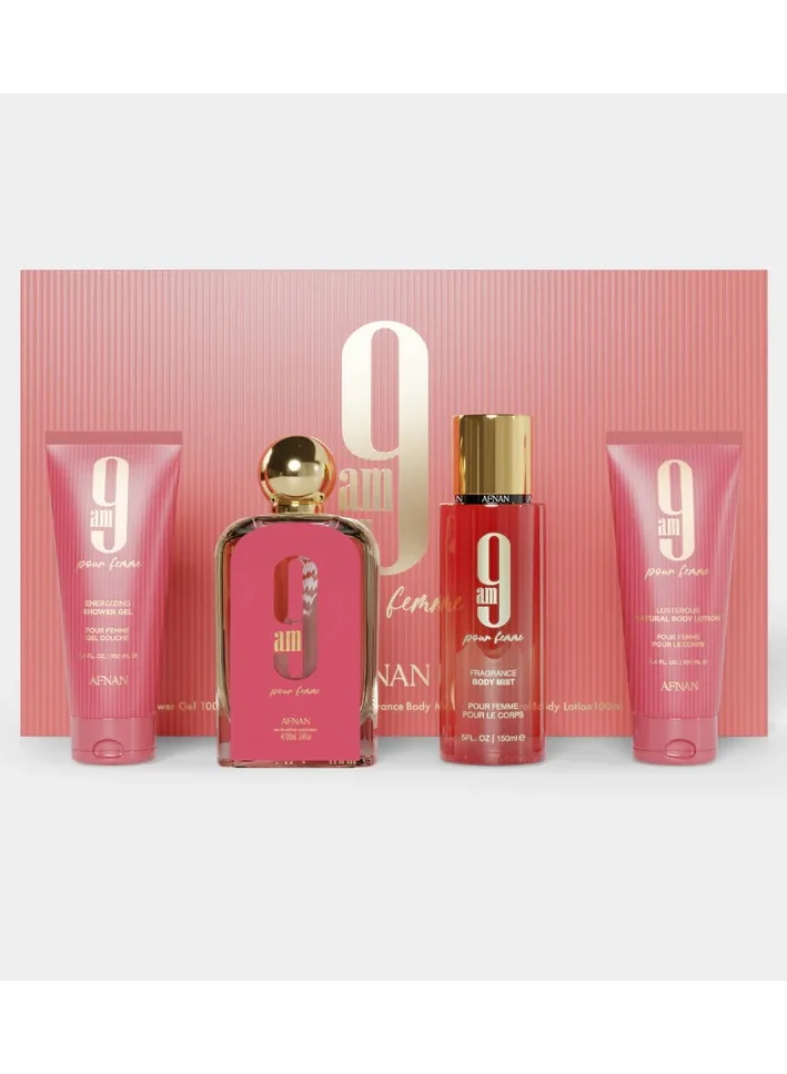 AFNAN Gift Set 9 AM Femme