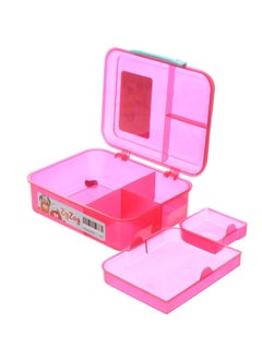 Zigzag Zigzag Plastic ZigZag Lunch Box, 1.65 Liter Capacity - Fushia - No:0072  - Image 3
