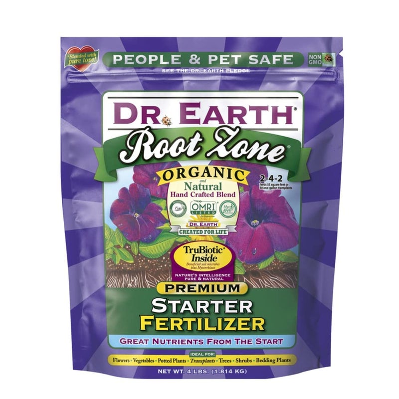 Dr. Earth د. إيرث 701P سماد عضوي 2 للبداية وزراعة النباتات، 4 باوند - Image 5