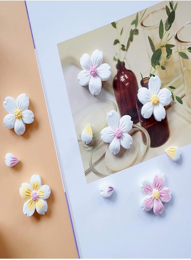 Skytail 3 Pack Cherry Blossom Raspberry & Lotus Flower Silicone Moulds for Fondant Chocolate Candy Cake Decoration Cupcake Topper Gummy Jelly Ice Cube Sugarpaste Clay Soap Candle Resin Jewelry Molds - Image 5
