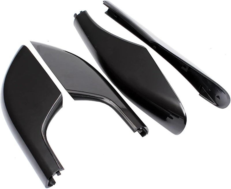 Wivplex 4PCS Black ABS Roof Rack Bar Rail End Covers for Toyota Land Cruiser - Image 4