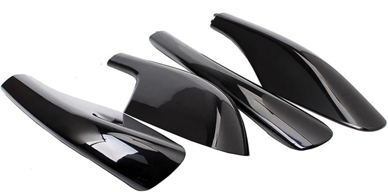 Wivplex 4PCS Black ABS Roof Rack Bar Rail End Covers for Toyota Land Cruiser - Image 3