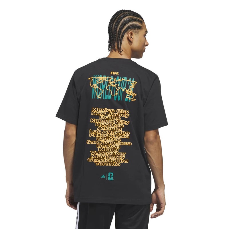 Adidas FIFA World Cup 26 Tour Graphic T-Shirt - Image 4