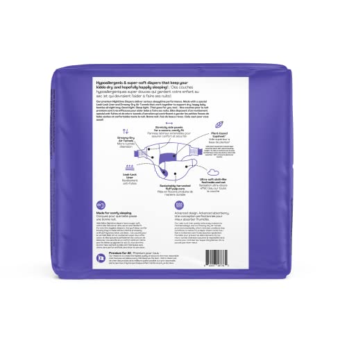 Hello Bello Premium Overnight Baby Diapers Size 3, 24 Count, Unisex, Ultra Absorbent and Soft Disposable Diapers for Babies and Toddlers - Image 2