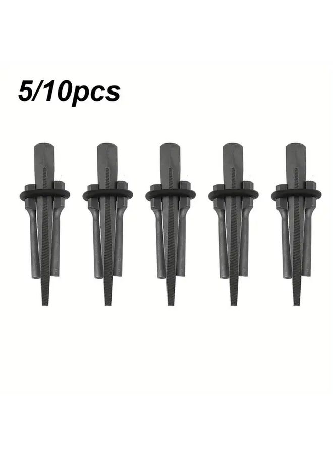 Stone Splitting Hand Tools 16mm 5 8 Inch 5 Pieces Masonry Work Construction Tools Durable Compact Design Precision Split Wedge Chisel For Masons Builders - Image 1