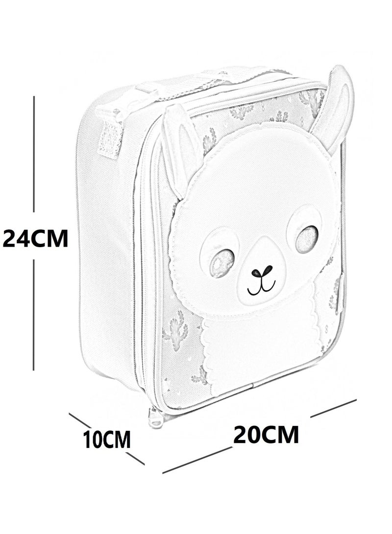 smash Lunch Bag 3D Animal Lama  - Image 2