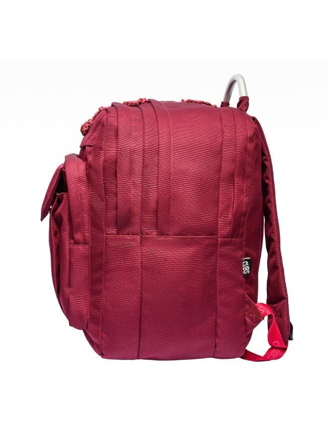 CUBS School Backpack From Cubs XXL Bag Maroon - Image 3