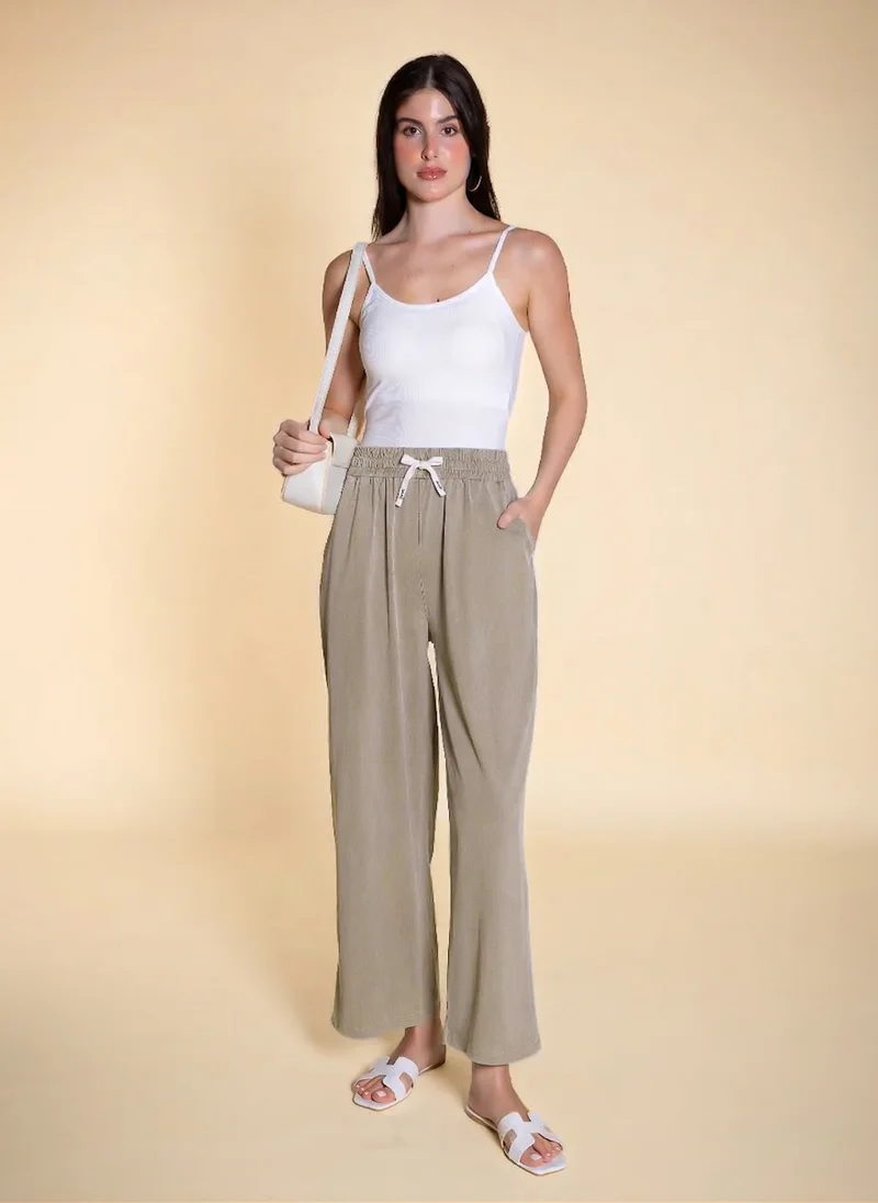 SHAPES SOFT DENIM JOGGERS