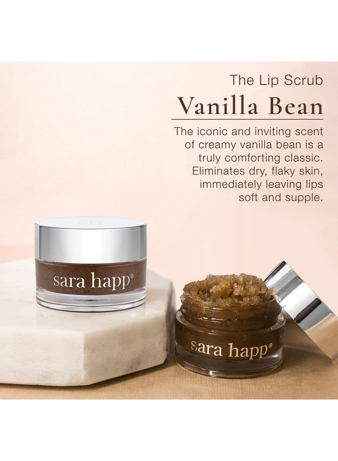 sara happ Sweet Glow And Go: Confetti Cake Lip Scrub Exfoliator + Vanilla Bean Lip Scrub Duo-Exfoliating Lip Treatment, Moisturizer For Dry And Flaky Lips, Vegan, (0.5 Fl Oz Each) - Image 2