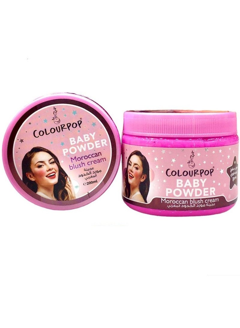 COLOURPOP BABY POWDER Moroccan Blush Cream 200 ML 