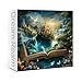 BBOLDIN Fantasy Books Castle Puzzles for Adults 1000 Pieces Nature Magic Pretty Landscape Butterfly Art Jigsaw Puzzles Beautiful Flower Lake Scenic Puzzle - Image 4