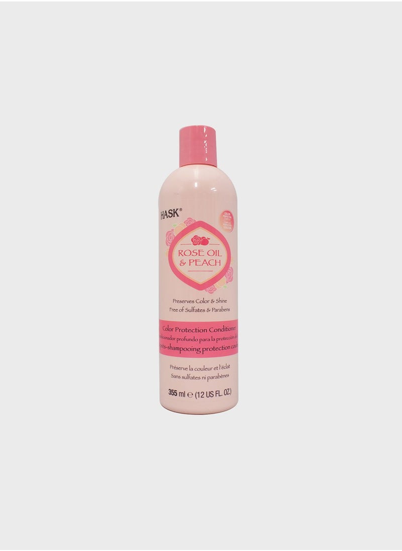 HASK Rose Oil & Peach Color Protection Conditioner  - Image 1