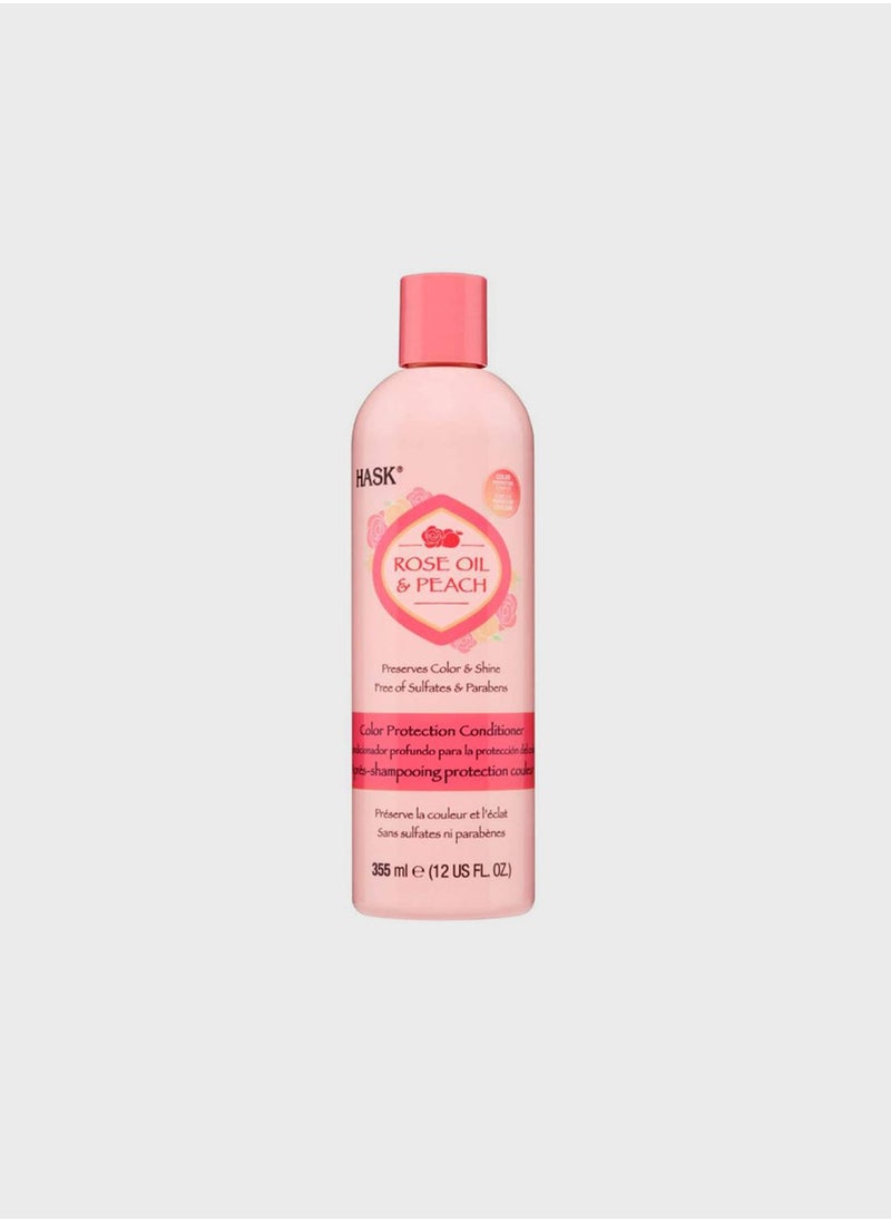 HASK Rose Oil & Peach Color Protection Conditioner  - Image 4