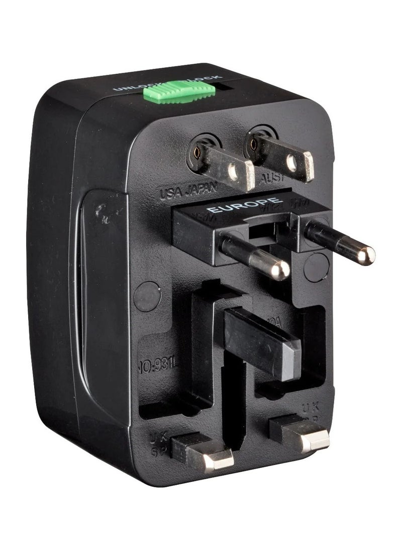 Wenger Universal Travel Adapter Black  - Image 3