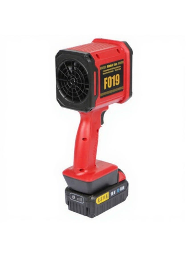 FUSIONPULSE Jet Fan Turbo Air Blower Gun & Flash Light Small Hand Fan Cordless, Super Power AirDuster, 110,000 RPM Portable Turbo Fan-FUSIONPULSE - Image 2