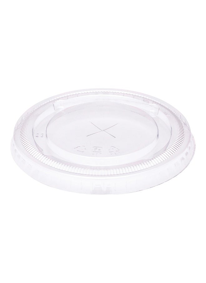 LIDS ONLY: Visage Lids For 20 Ounce Disposable Cups, 1000 Flat Lids For To Go Drinking Cups - Straw Insert, 20-Ounce Cups Sold Separately, Sturdy, Sustainable