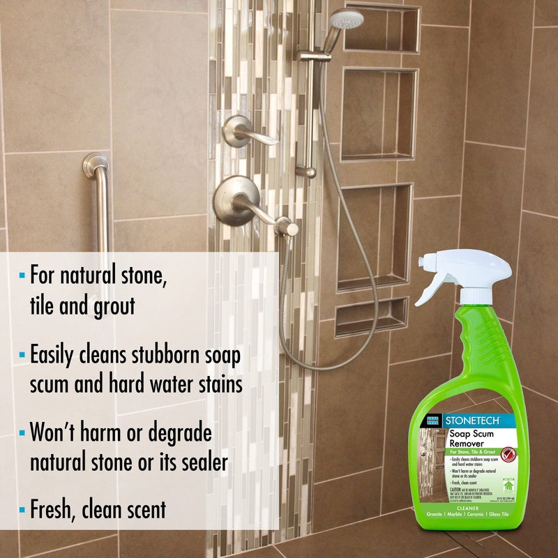 STONETECH Soap Scum Remover, 24OZ (709ML) Spray Bottle - Image 3