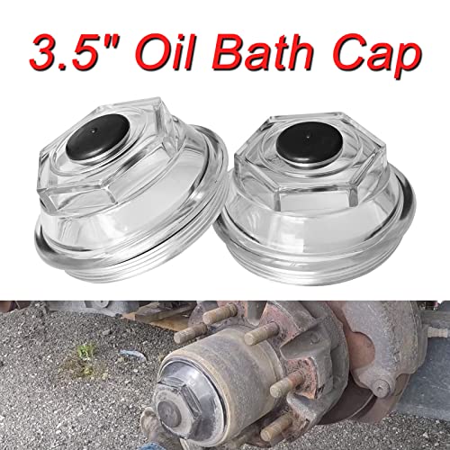 XTPTFABS غطاء زيت XTPTFABS، K71-704-00، متوافق مع محاور دكستر 9k-10K 8-415 430 العامة بعد يوليو 2009، لغطاء محور مقطورة دكستر 9K 10K خيوط 3.5" 21-88، 4 قطع - Image 3