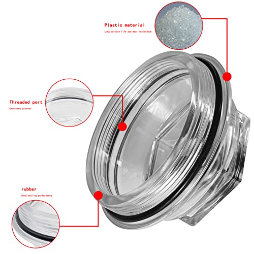 XTPTFABS غطاء زيت XTPTFABS، K71-704-00، متوافق مع محاور دكستر 9k-10K 8-415 430 العامة بعد يوليو 2009، لغطاء محور مقطورة دكستر 9K 10K خيوط 3.5" 21-88، 4 قطع - Image 5