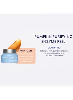 Naturopathica Naturopathica Pumpkin Purifying Enzyme Peel, Clarifying and Exfoliating Face Mask, Facial Mask with Lactic Acid to Help Unclog Pores and Clear Acne, 1.69 fl oz  - Image 2