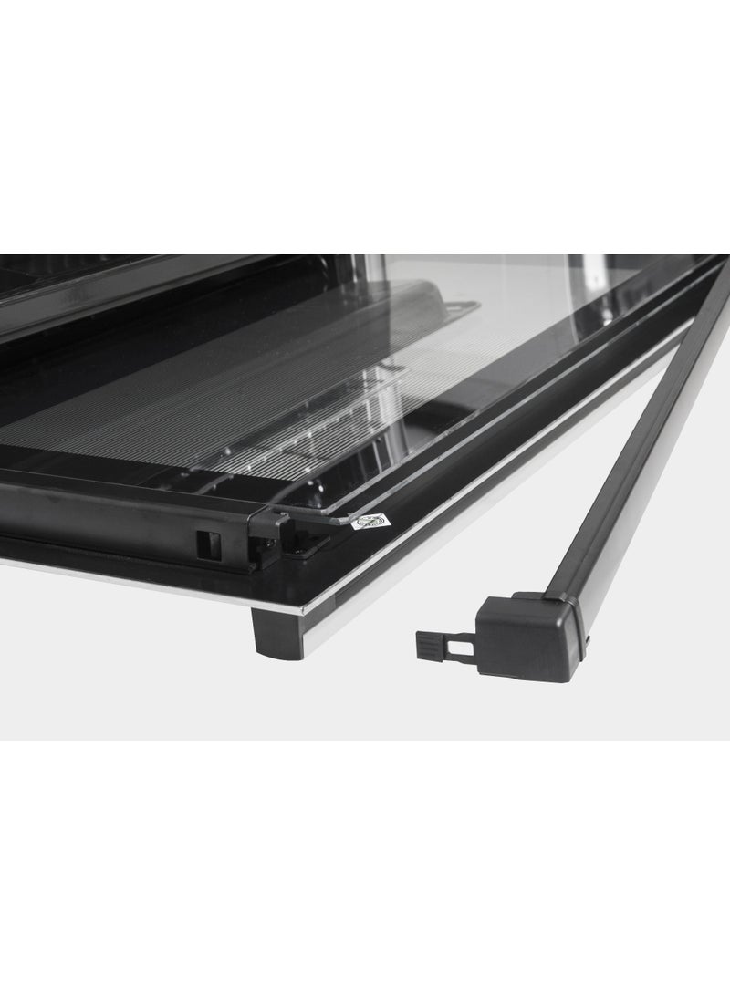 General Goldin 90x60cm 4 Gaz & 2 Electric Burners Ranger, Iron Cast Stand, Auto Burner, 2 Turbo Fans ,Total Safety, Easy to Clean Surface, Oven Grill & fan With General Goldin 21 Lt 1800 W Vacuum Drum Cleaner. Silver - Image 5