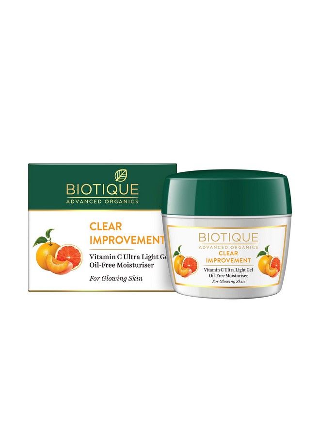Biotique Advanced Organics Clear Improvement Vitamin C Ultra Light Gel Oil-Free Moisturiser 175G (Pack Of 2) - Image 2