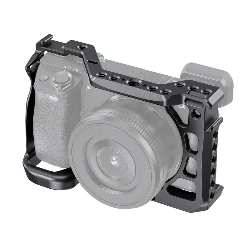 SMALLRIG Cage for Sony Alpha A6600/ILCE 6600 Mirrorless Camera with Cold Shoe Mounts - CCS2493 - Image 1