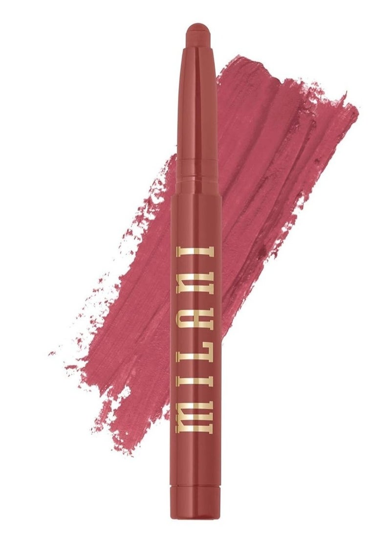 Milani Ludicrous Matte Lip Crayon Long Lasting Cream-to-Matte Lip Color, Matte Lip Color Stock With Glide-On Formula, Vegan & Cruelty-Free ( 130 Crazy-for-You) 1.4g - Image 1
