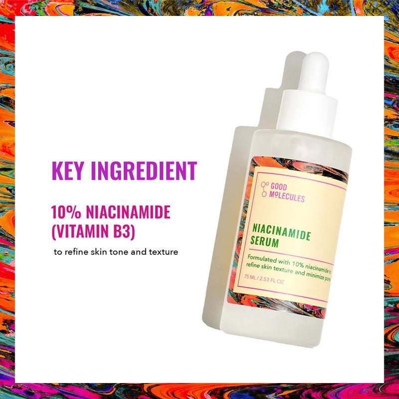 Good Molecules Niacinamide Serum - 10% Niacinamide to Target Acne, Nourishment, and Skin Tone - Ultra Hydrating Serum and Brightening Skin Care for Face - Image 3
