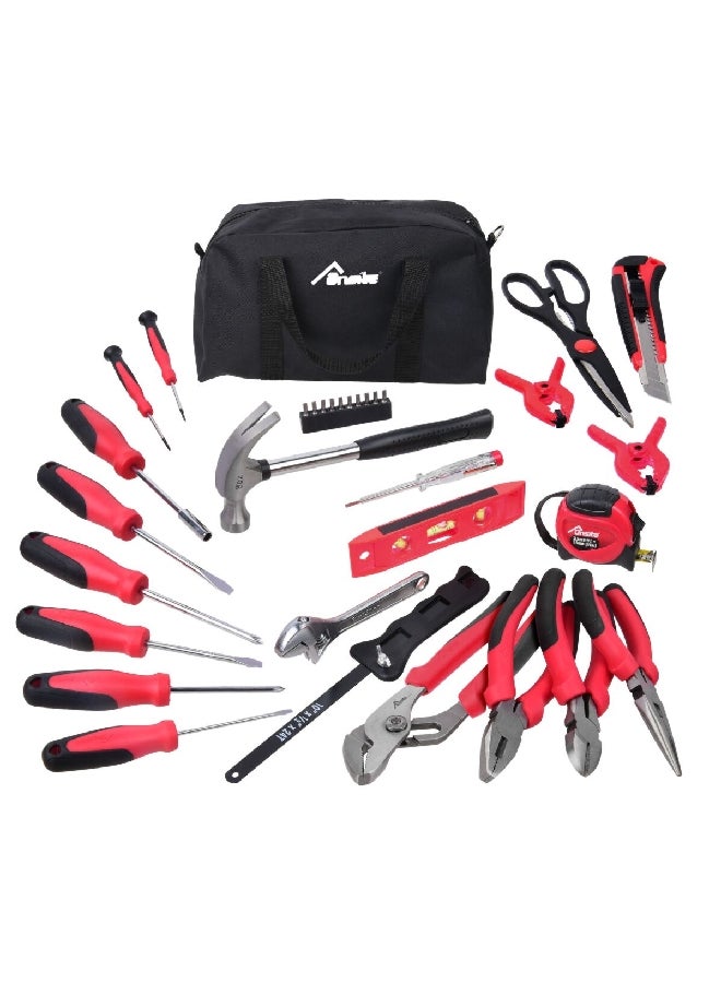 OnSite 41-Piece All-In-One Workshop Hand Tool Set with Bag Multicolor 17 x 6 x 11.5 cm 780032