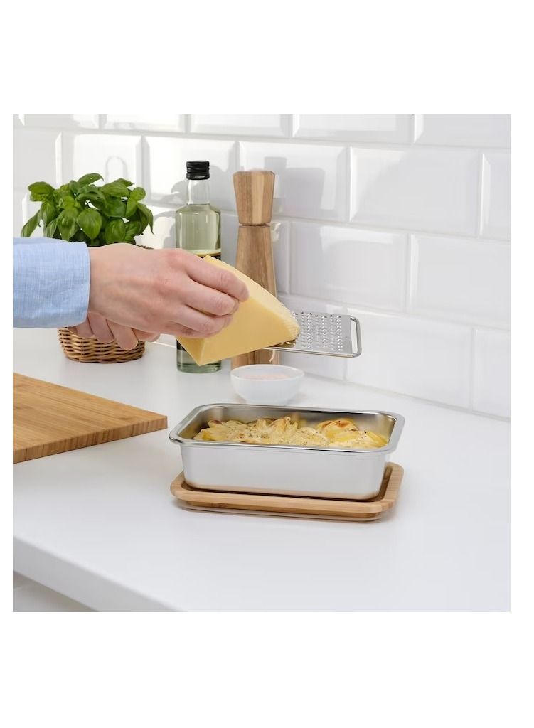 Lid, rectangular/bambooAAA