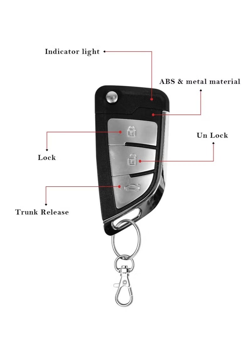 3 اكس ار دخول السيارة بدون مفتاح مع قفل وفتح وفتح صندوق السيارة - Image 5