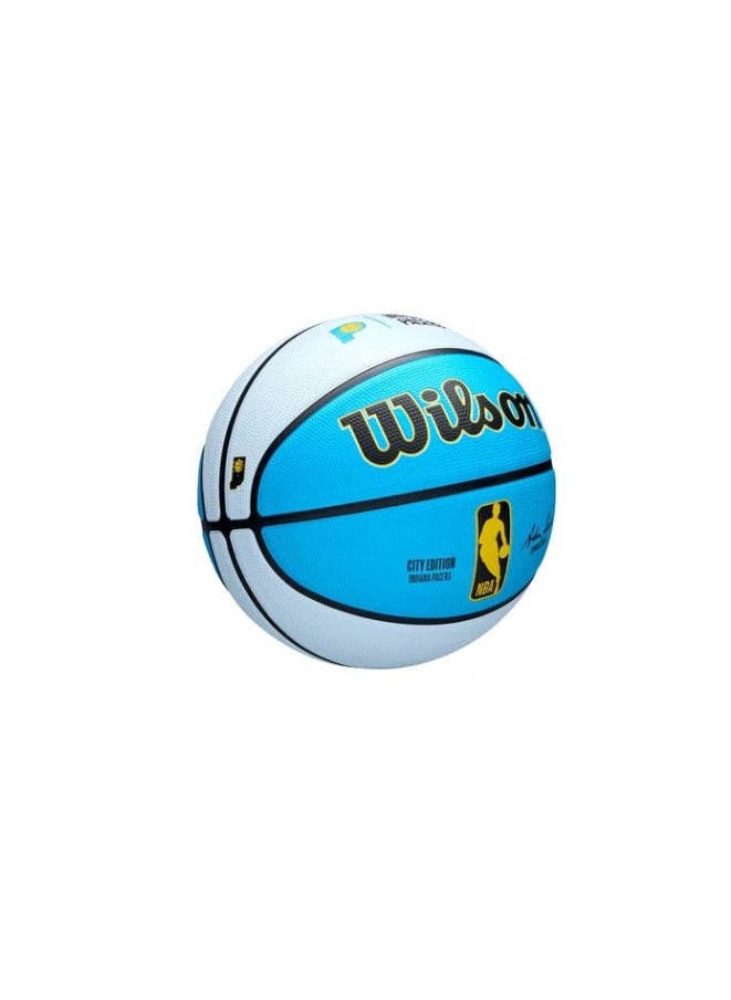 Wilson - NBA Team City Edition Icon Indiana Pacers Basketball  Size: 7 - Image 1