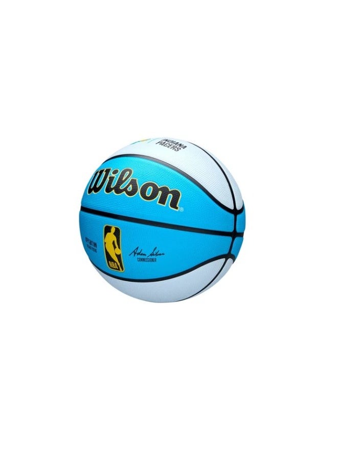Wilson - NBA Team City Edition Icon Indiana Pacers Basketball  Size: 7 - Image 1