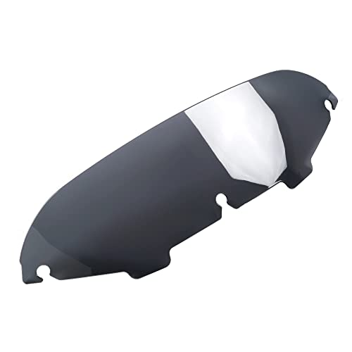WYNMOTO Smoke 4.5" Windshield Windscreen Compatible for 1996-2013 Harley Davidson Touring Street Glide Electra Glide FLHT FLHTCU Ultra Classic Glide FLHX FLHTK Tri Glide 96-13 - Image 4