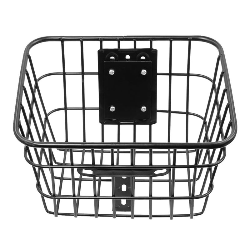 Removable Front Cargo Basket For Electric Scooter And Bike Durable Iron Carrier - Image 2