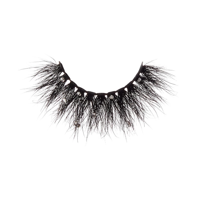 i.Envy i•ENVY Lashes with Rhinestones Masterpiece Mink Lashes, Diamond False Eyelashes (Bouquet of Diamonds) - Image 2