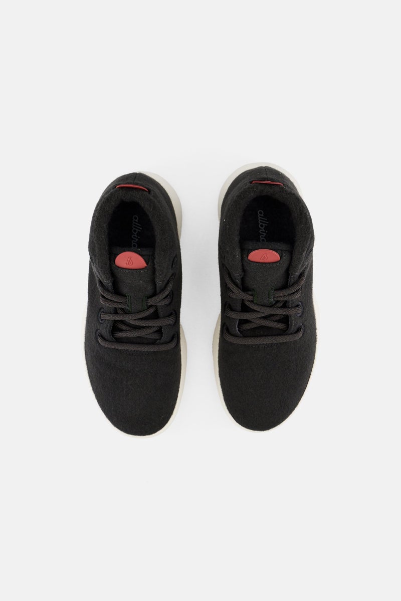 Allbirds Women Wide Wool Mizzle Lace Up Running Shoes, Dark Olive - Image 3