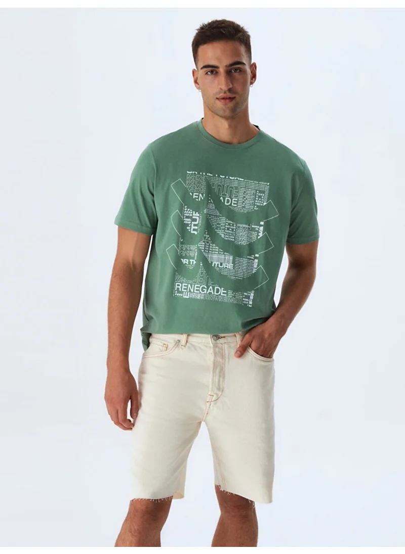 ال تي بي Men's Mateus Straight Cut Jean Bermuda