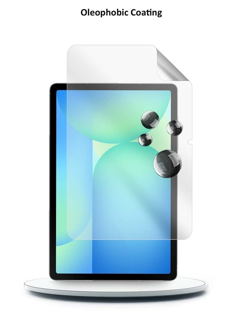SHOPI Samsung Galaxy Tab S10 FE 10.9 5G 2025 Hydrogel Film Screen Protector – Premium Flexible, Thin, Full Coverage, Anti-Scratch, Bubble-Free, Easy Installation – Clear - Image 5