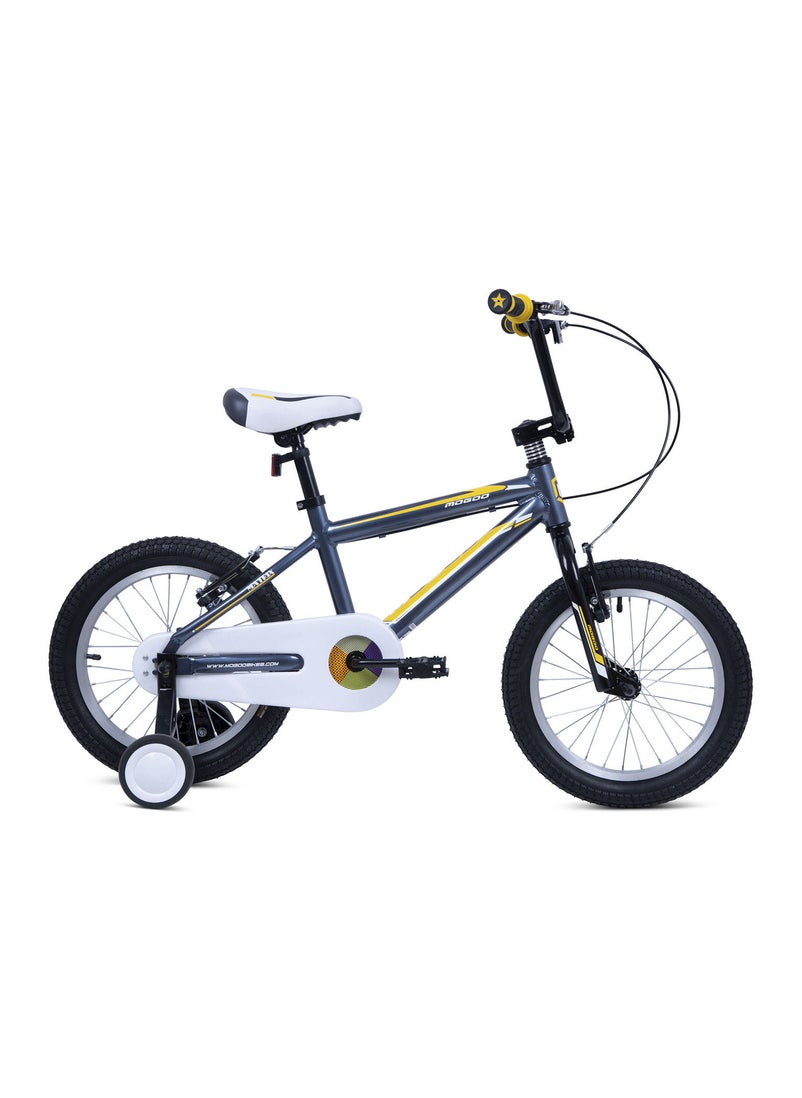 MOGOO - Matrix Alloy Kids Bikes 16 Inch - Grey - Image 1