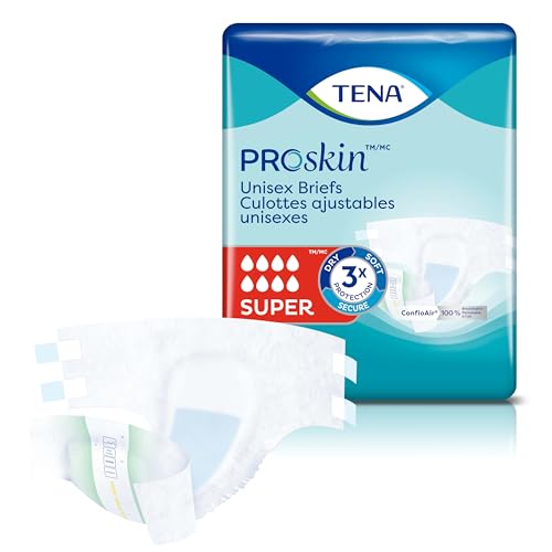 TENA ProSkin Unisex Adult Diapers with Tabs, Maximum Absorbency, Large, 14 ct - Image 2