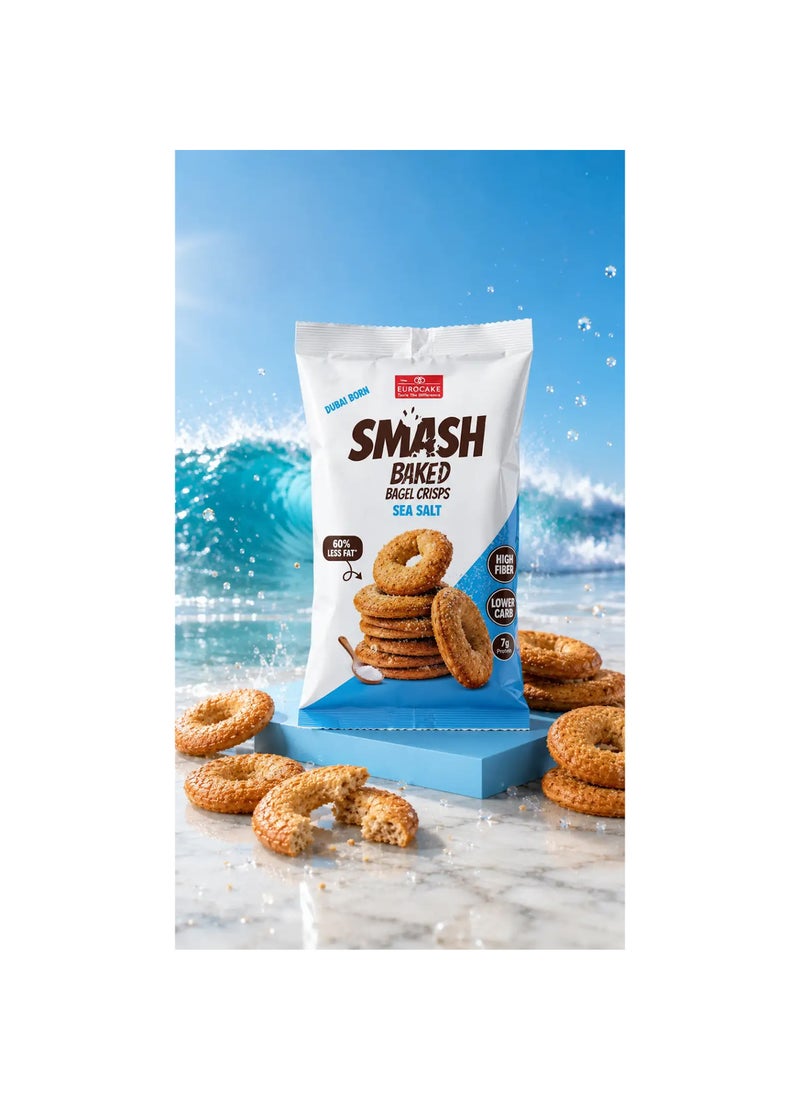 Smash رقائق البيغل المخبوزة بالملح البحري 40 جرام - Image 4