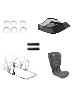 Bugaboo Bee 5 Style Stroller Set  Grey Melange 