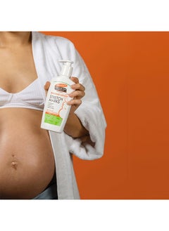 PALMER'S Palmer's Cocoa Butter Formula Massage Lotion For Stretch Marks, Pregnancy Skin Care, Belly Cream with Collagen, Elastin, Argan OIl and Shea Butter, 8.5 Ounces  - Image 2